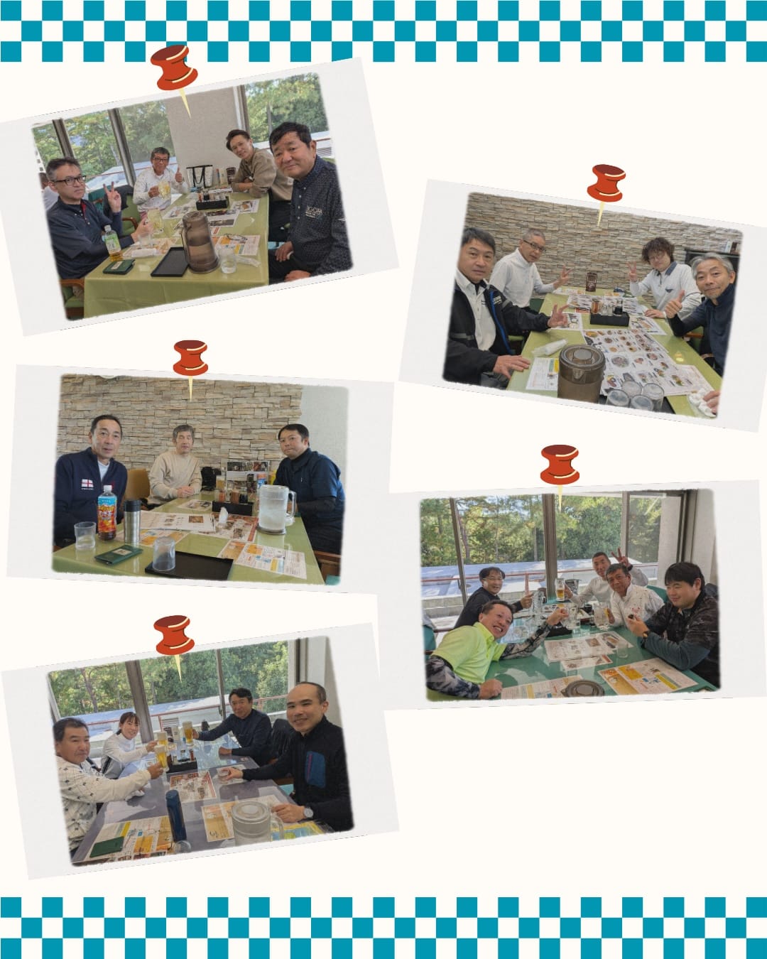 ゴルフコンペの様子